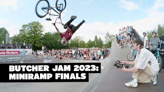 BMX Miniramp Finals  Butcher Jam 2023 [upl. by Olraced]