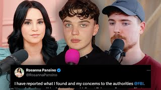 rosanna pansino reports mrbeast to the FBI [upl. by Euphemia]