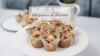 Queques de iogurte com pepitas de chocolate [upl. by Ribal122]