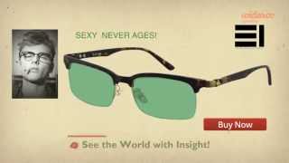 Browline Retro Glasses  by EyewearInsightcom [upl. by Caz574]