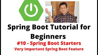 Spring Boot Tutorial for Beginners 10  Spring Boot Starters Very Important Feature [upl. by Abbe]