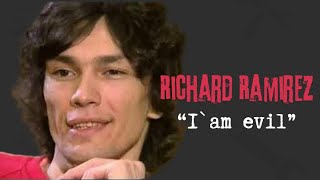 Interview With Night Stalker Richard Ramirez  Death Row [upl. by Lewan585]