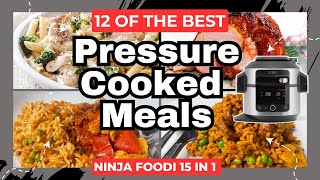 12 of my Best PRESSURE COOKER MEALS NINJA FOODI 15 in 1 Recipes [upl. by Ticknor335]