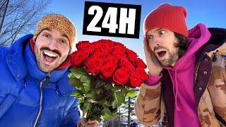 24H AVEC NOUS  NOTRE JOURNÉE DE STVALENTIN  CARL ISAAC VLOG [upl. by Ennaitak]