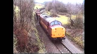 37704 passes Lower Machen with Seacows [upl. by Htebyram357]