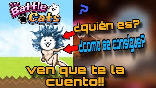 ¿conoces esta unidad🤔pues hoy te la cuento👍the battle Cats [upl. by Annaerdna865]