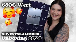 650€ Wert LOOKFANTASTIC Adventskalender 2024  25 Türchen UNBOXING [upl. by Yssor]