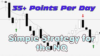 Try My Simple NQ Futures Scalping Trade Setup for 35 Points Per Day [upl. by Onitnevuj]