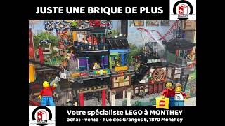 JUSTE UNE BRIQUE DE PLUS Boutique dachat et vente de LEGO à Monthey Valais Suisse  PUB  2024 [upl. by Satterlee]