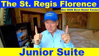 The St Regis Florence Junior Suite Lifetime HON Hotelinspector hotelinspector stregis bonvoy [upl. by Ulland172]