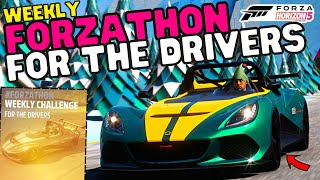 Forza horizon 5LIMITED time Forzathon shopWeekly FORZATHON challenges FOR THE DRIVERSSecret Santa [upl. by Leigh]