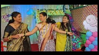 Shraddha che Dohale Jevan l Baby Shower Dance Performance l Kunitari yenar g [upl. by Russon]