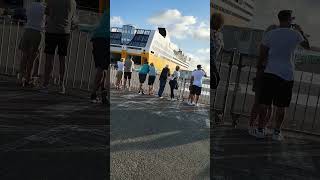 Sardinia Vlog 2 livorno cruiseship italy sea boarding [upl. by Baptista316]