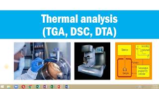 Kuliah  Thermal Analysis  TGA DSC DTA [upl. by Kalindi]