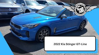 2022 Kia Stinger GT Line [upl. by Saerdna]