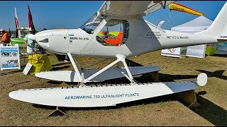 Merlin 103 Ultralight Floatplane 1123 [upl. by Turk]