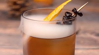 Smoked Rum Old Fashioned Cocktail [upl. by Ricky619]