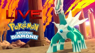 LIVE  DAY 8 of hunting for Shiny Dialga in Pokemon BDSP [upl. by Kelda]