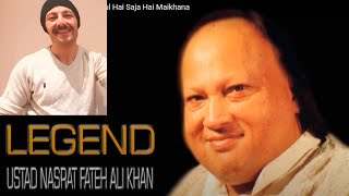 Fasl  E  Gul Hai Sharaab Pii Leejiye  Ustad Nusrat Fateh Ali Khan  Popular Qawali  Nupur Audio [upl. by Fabron]