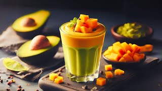 Delicious Avocado Mango Smoothie Recipe That Everyone Should Try [upl. by Rainwater977]