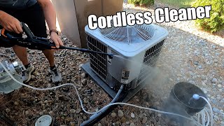 No Water Hose No Problem YardForce Cordless Pressure Washer Review [upl. by Germann]