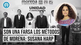 Susana Harp acusa a Morena Selección de candidaturas para Elección 2022 fue una farsa [upl. by Emoryt]