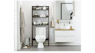 Bathroom Organizer Over The Toilet Bathroom Spacesaver [upl. by Benoite]