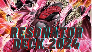 SCORCHING FLAME Master Duel Resonator Deck 2024 [upl. by Tiffani222]