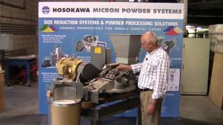 Mikro Pulverizer Hammer amp Screen Mill Demonstration [upl. by Hadeehuat]