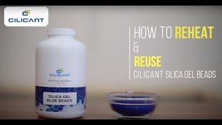 How to Reheat amp Reuse Silica Gel  Reactivate or ReGenerate Silica Gel Desiccant Beads [upl. by Carl]