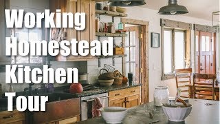 HOMESTEAD KITCHEN Tour Come Look Inside [upl. by Doherty307]