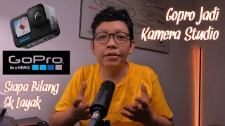 Setup Studio Vlog Menggunakan Kamera Action Cam Gopro Hero 10 [upl. by Prudy147]