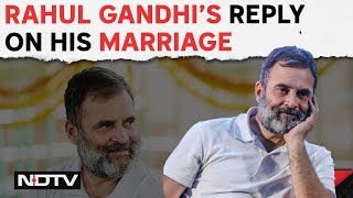 Rahul Gandhi Marriage News  Rahul Gandhi On His Marriage quotAb Toh Jaldi Karni Padegiquot [upl. by Boeke]