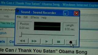 Obamas slogan is quotThank you Satanquot when played backwards [upl. by Fransen]