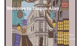 Welcome to Diagon Alley Cross Stitch part 25 [upl. by Niamert483]