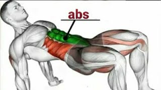 10 تمارين عضلات البطن كمال الاجسام  abdos workout home [upl. by Jasun725]