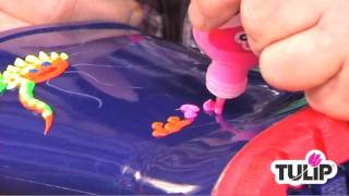 HOW TO USE TULIP PAINTS ON ALL SURFACES  AD [upl. by Schmeltzer]