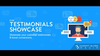 EVM Testimonial Showcase  Shopify App [upl. by Ricard73]