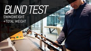 Blind Test – Swingweight amp Total Weight  Driver [upl. by Adala]