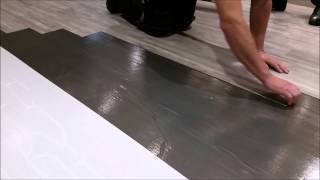 Pvc vloer leggen over linoleum [upl. by Oina]