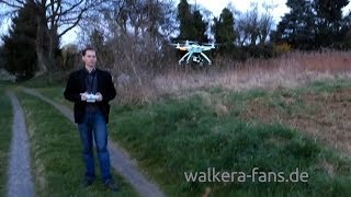 Walkera QR X350 Pro  Fast Flying in the Dusk  Original Sound Cut [upl. by Durward]