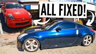 Fixing and DRIVING Both Nissan 350zs BACK IN ACTION [upl. by Ifar]