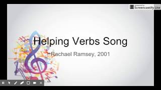 Helping Verbs Song [upl. by Stalk]