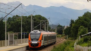 Pociągi u stóp Tatr  Bańska Niżna [upl. by Legge710]