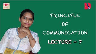 BJMC 4101  Principles of Communication Lecture 7 [upl. by Ericka520]