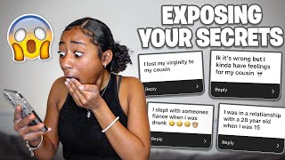 Reacting To My Subscribers DEEPEST DARKEST SECRETS gets interesting l URBANSY [upl. by Lolande]