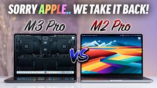 M3 Pro vs M2 Pro 14quot MacBook Pro  WE WERE WRONG 🤯 [upl. by Zsolway415]