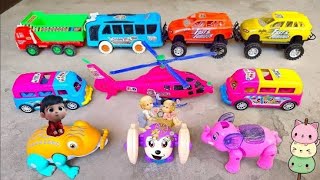 gudiya ko mila Gadi wala cartoon  toy helicopter ki video tractor jcb dumper truck train cartoon [upl. by Karen]