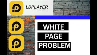 Ldplayer white page problemLdplayer play store sing problem [upl. by Ragse]