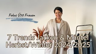 7 Jacken und Manteltrends HerbstWinter 20242025 [upl. by Hubbard]